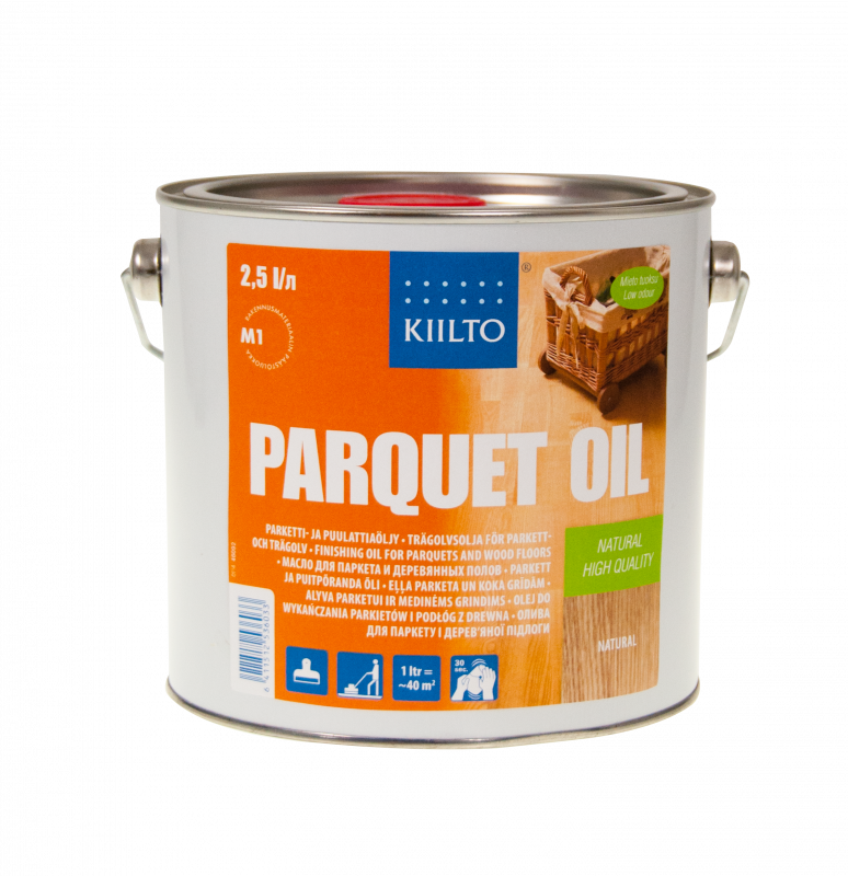 Kiilto Parquet Oil Масло для паркета и дерева