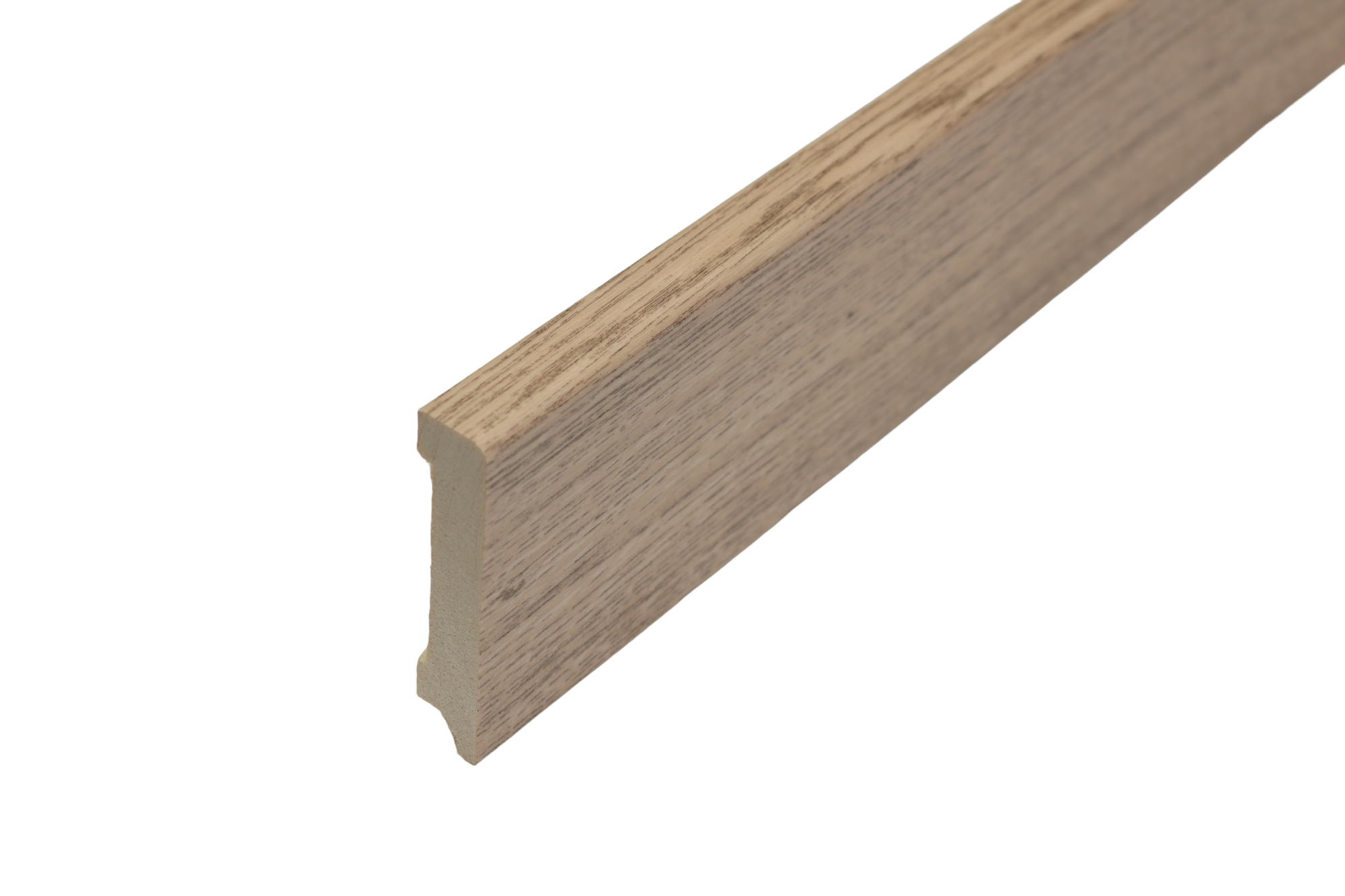 Плинтус деревянный ламинированный КТМ Дуб Блекфорд 16х80х2400