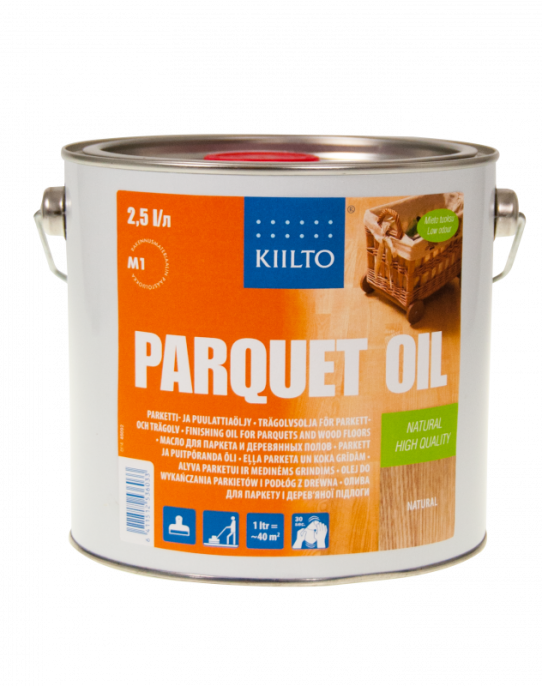 Kiilto Parquet Oil Масло для паркета и дерева